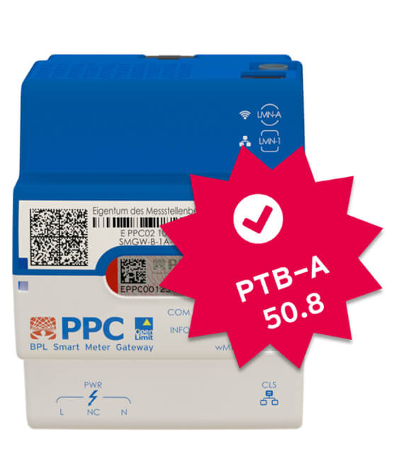 PPC SMGW PTB-A 50.8 zertifiziert