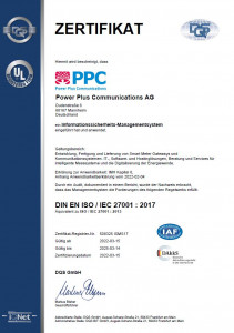 iso27001_DE ISO 27001:2013 Zertifikat