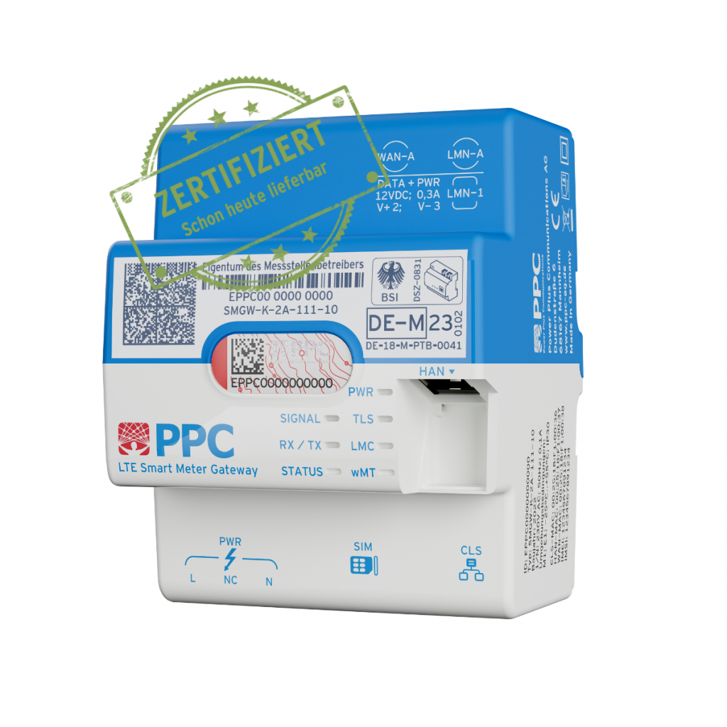 PPC_SMGW2 LTE zerfifiziert