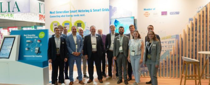 Gruppenfoto der PPC-Mitarbeiter auf die Enlit Europe 2025