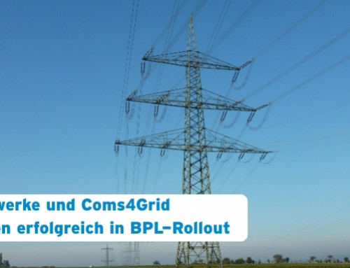 Pfalzwerke Netz AG and PPC subsidiary Coms4Grid successfully launch broadband powerline rollout