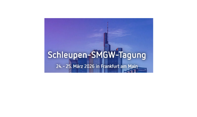 Schleupen-SMGW-Tagung