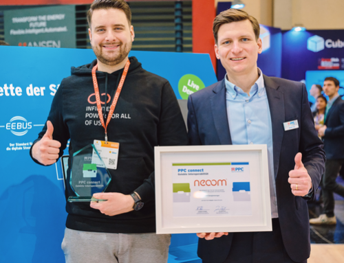 EEBUS successfully implemented: neoom receives PPC connect Award for market launch in Germany